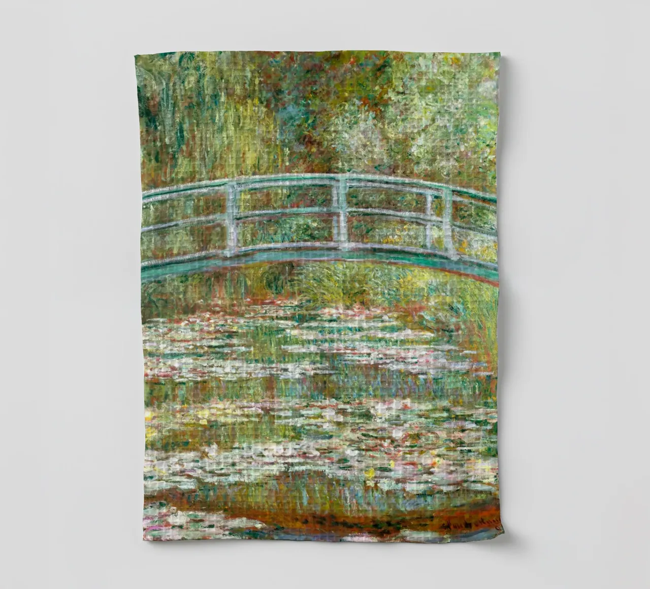 Monet: stagno di ninfee, Giverny, icona dell'impressionismo canovaccio da cucina da NorwesClub