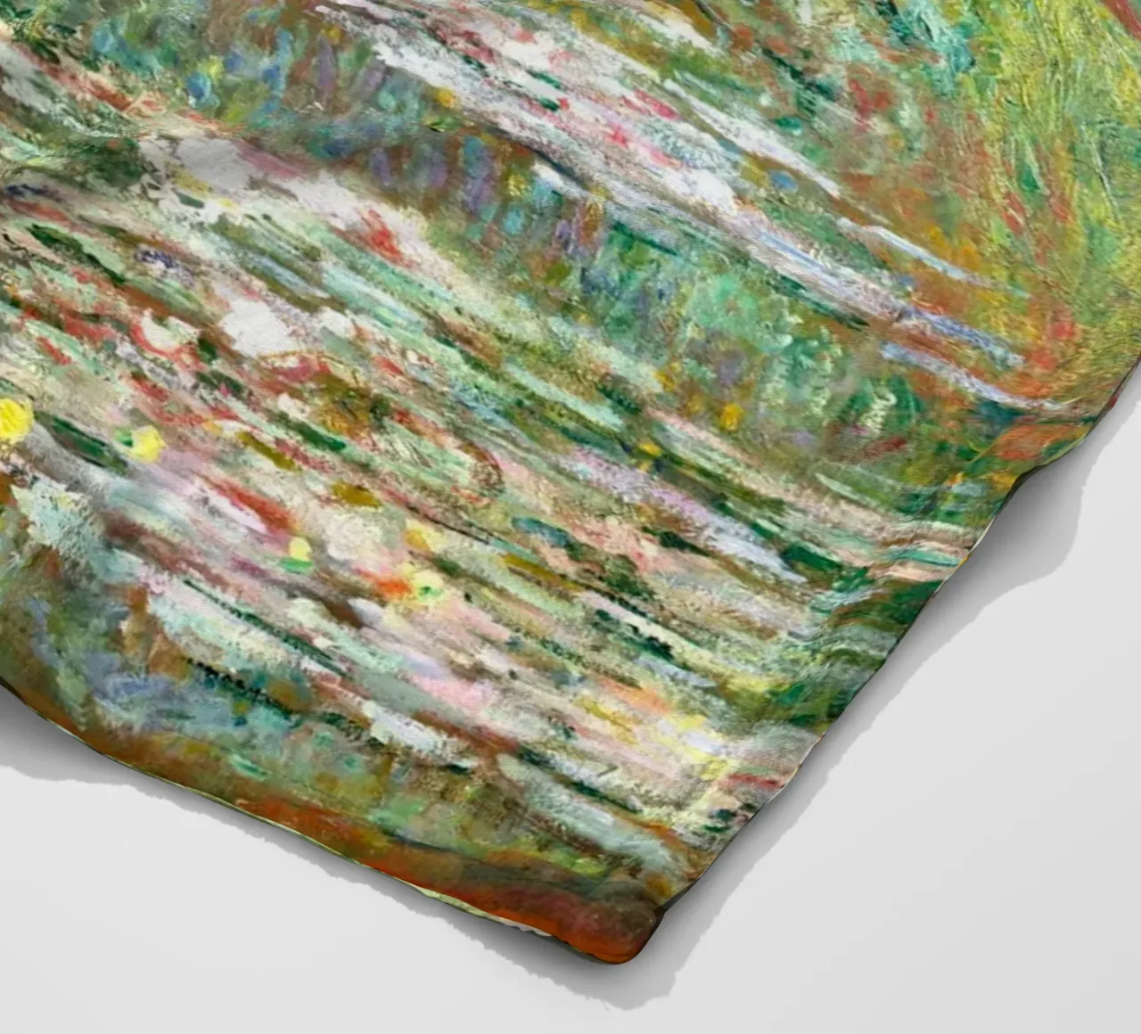 Monet: stagno di ninfee, Giverny, icona dell'impressionismo coperta in pile da NorwesClub