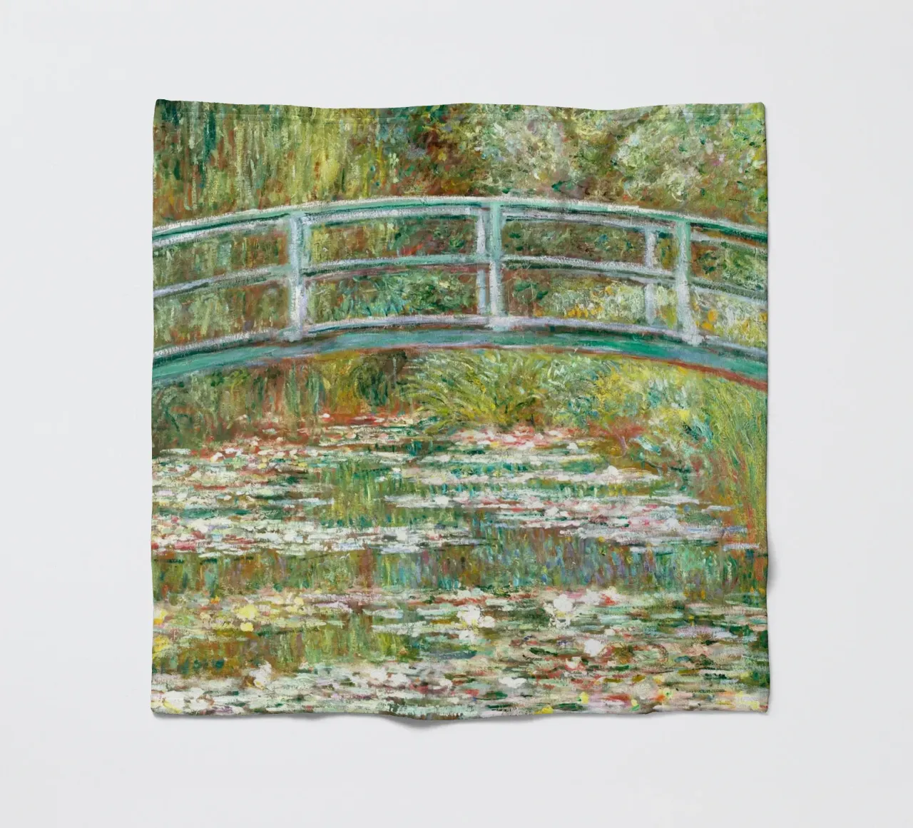 Monet: stagno di ninfee, Giverny, icona dell'impressionismo coperta in pile da NorwesClub