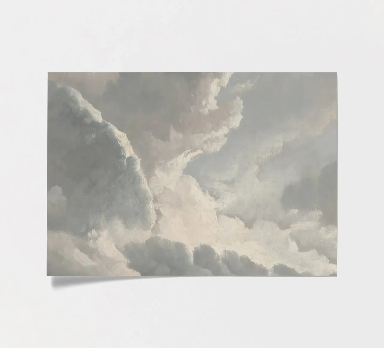 Simon Denis: Studio di nuvole, Tramonto a Roma, Cieli romantici foglio adesivo da NorwesClub