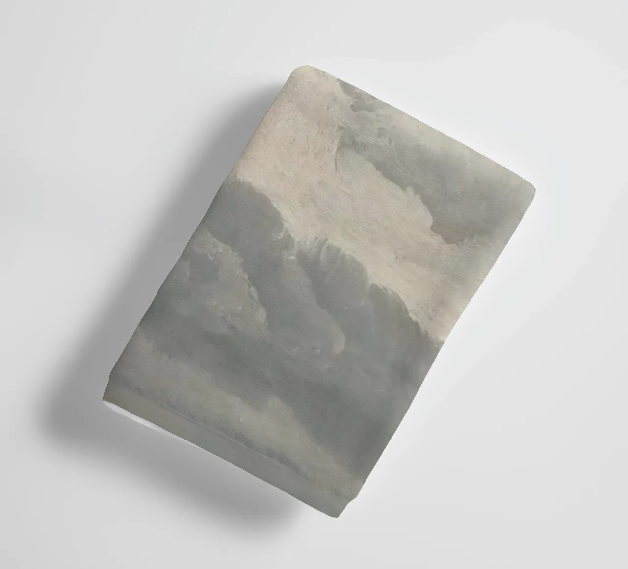 Simon Denis: Wolkenstudie, Sonnenuntergang in Rom, Romantischer Himmel Handtuch von NorwesClub