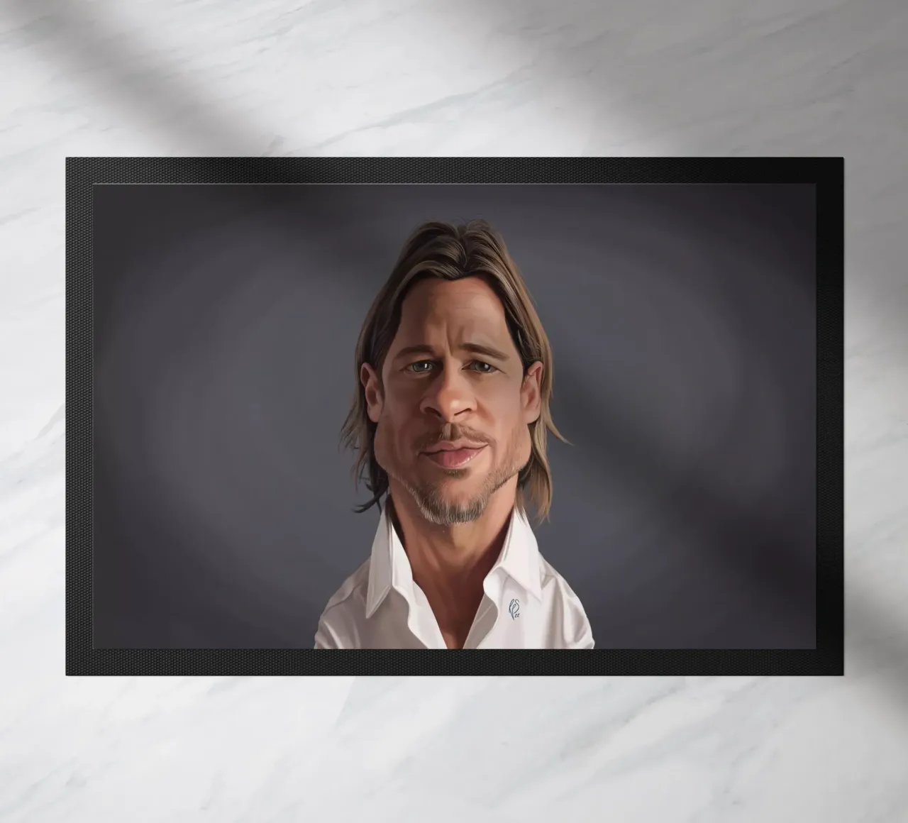 Brad Pitt zerbino da Rob Art | Illustration