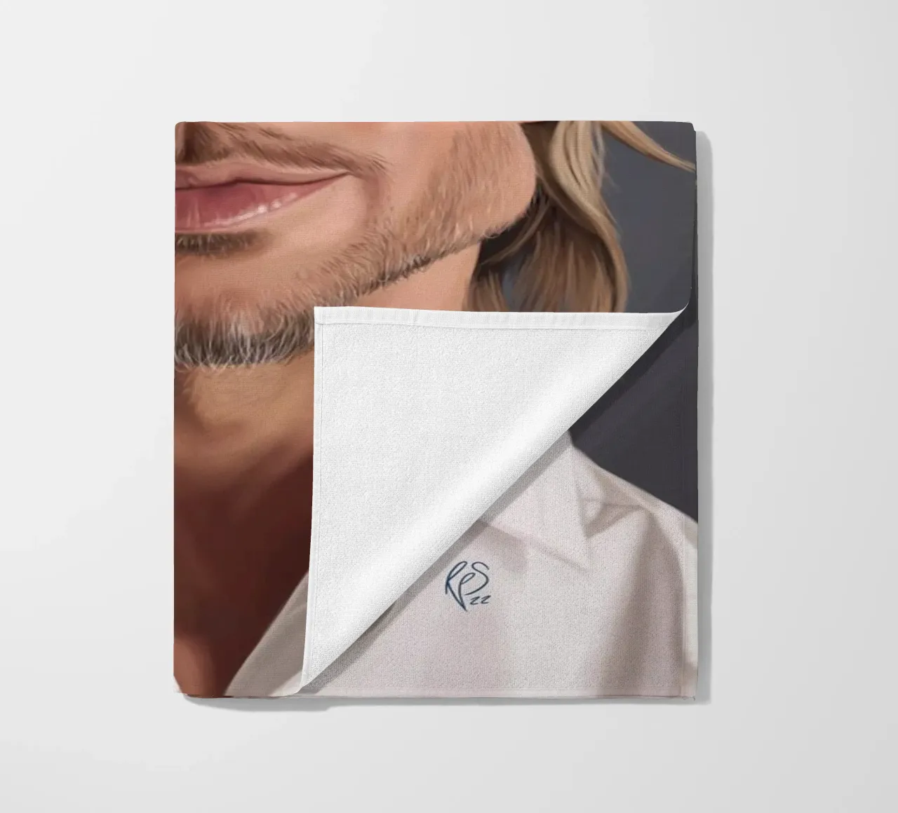 Brad Pitt telo mare da Rob Art | Illustration