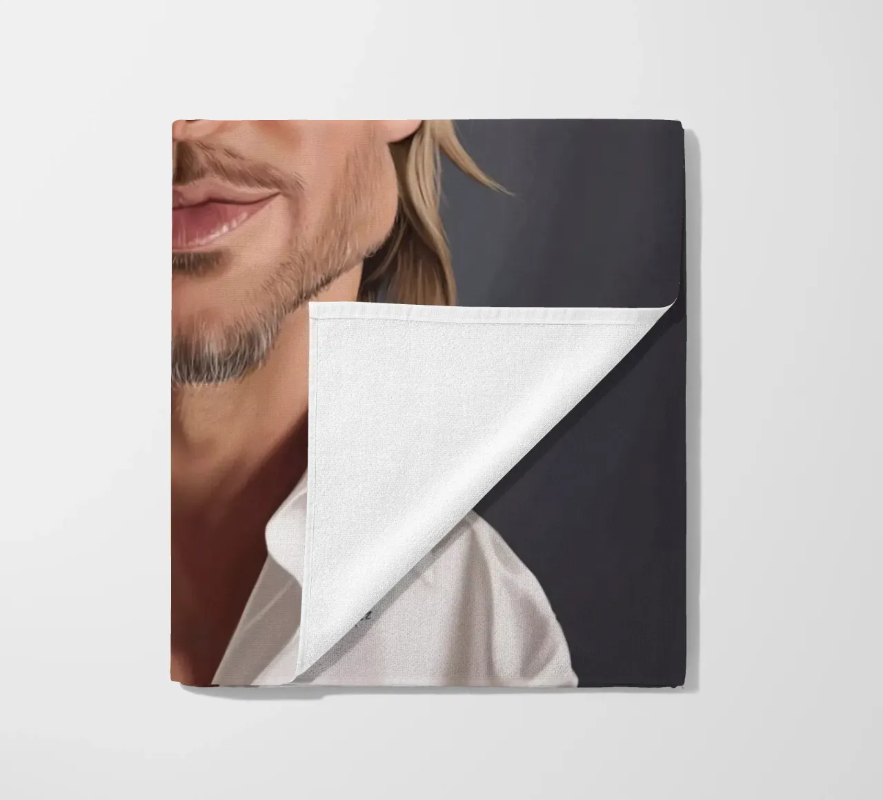 Brad Pitt telo mare da Rob Art | Illustration