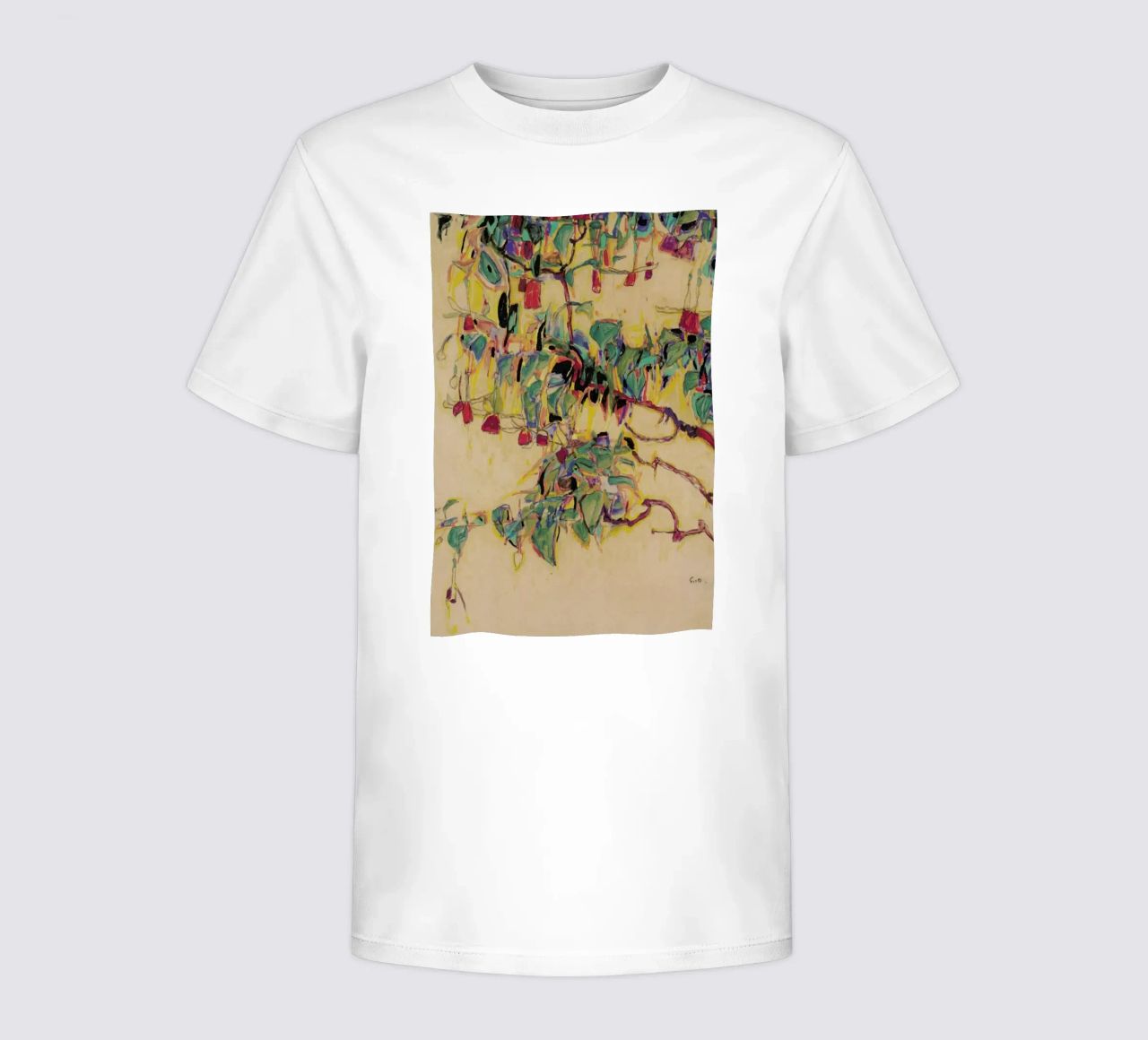 Schiele - Fuchsia II t-shirt enfant de Vintage by JUNIQE