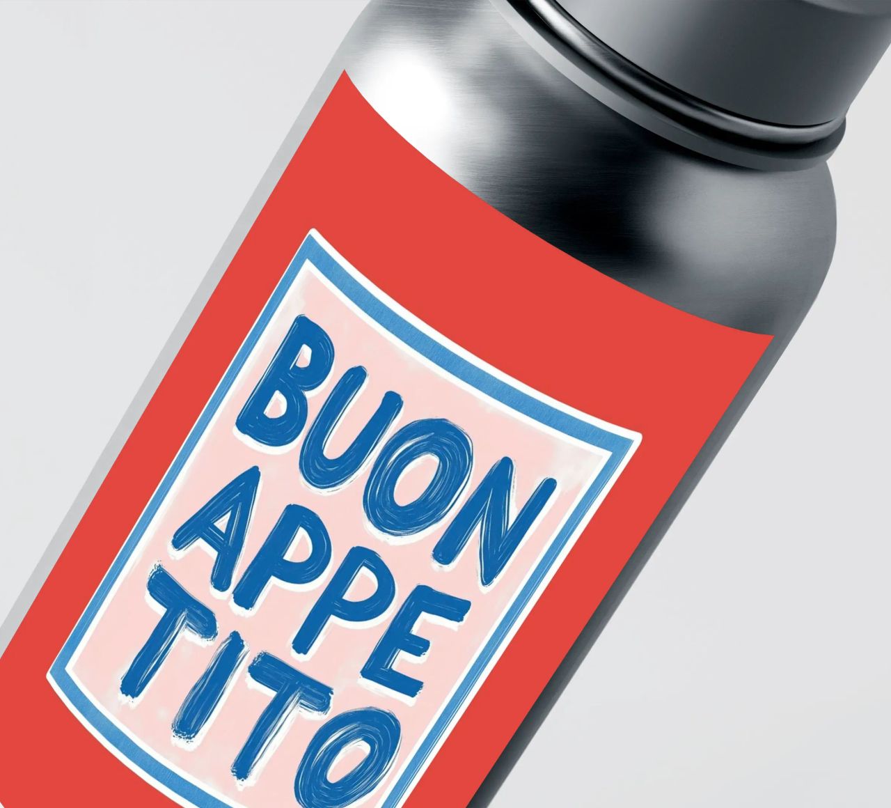 Buon Appetito, summery indulgence sticker by Carinaprint