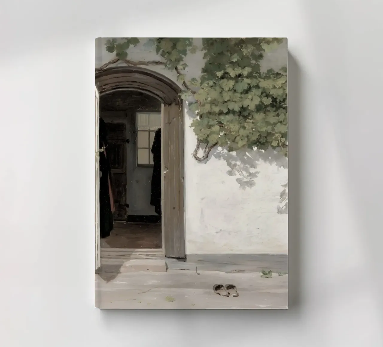 Rørbye : Entrée de l'auberge, âge d'or danois, charme rustique carnet de notes de NorwesClub