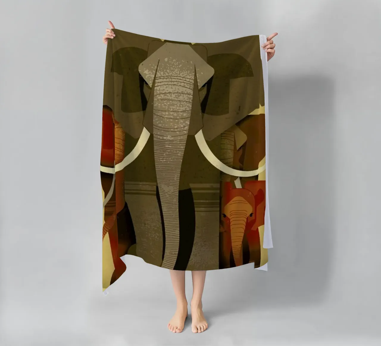 Elephants telo mare da Dieter Braun