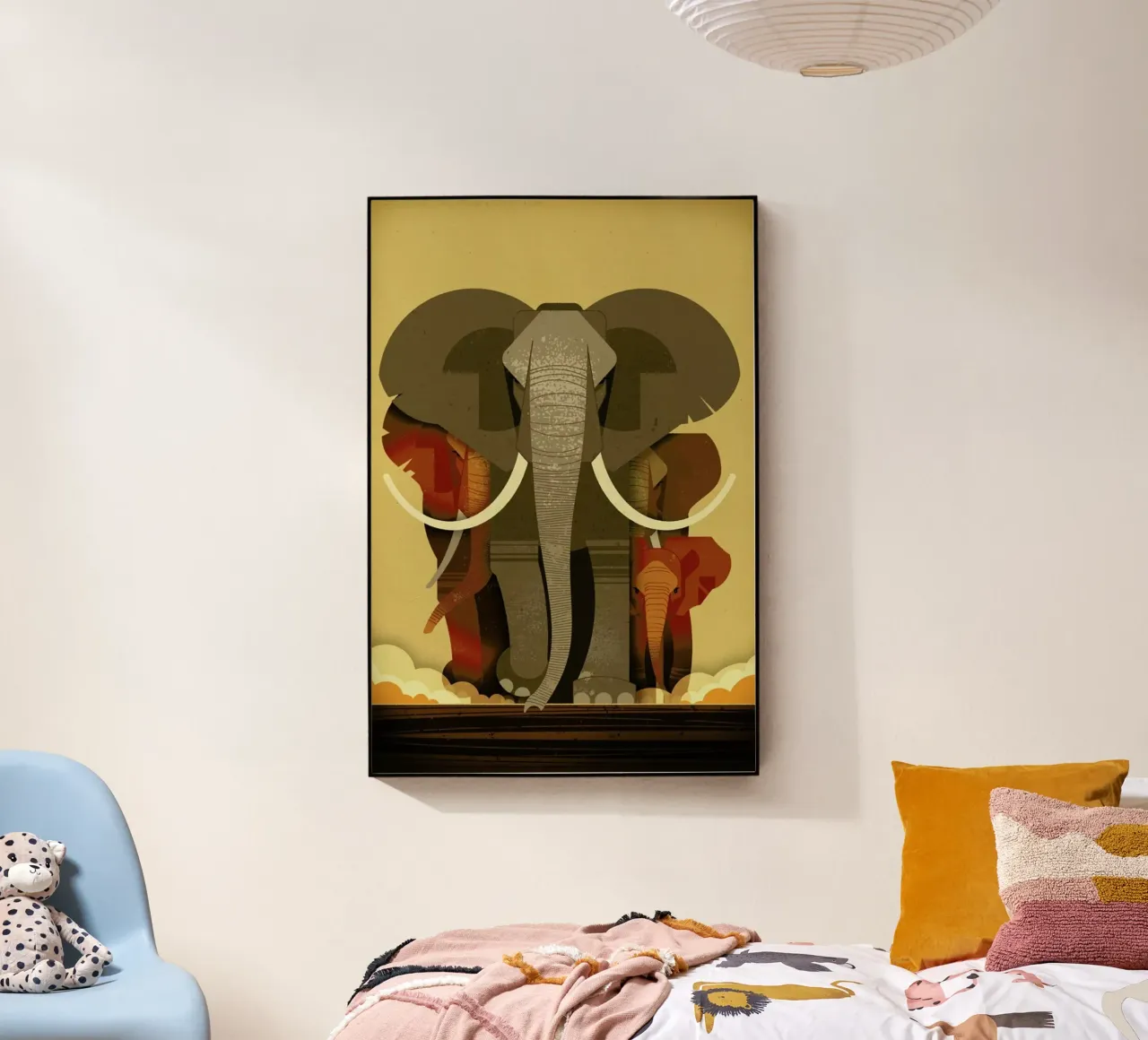 Elephants plexiglass da Dieter Braun