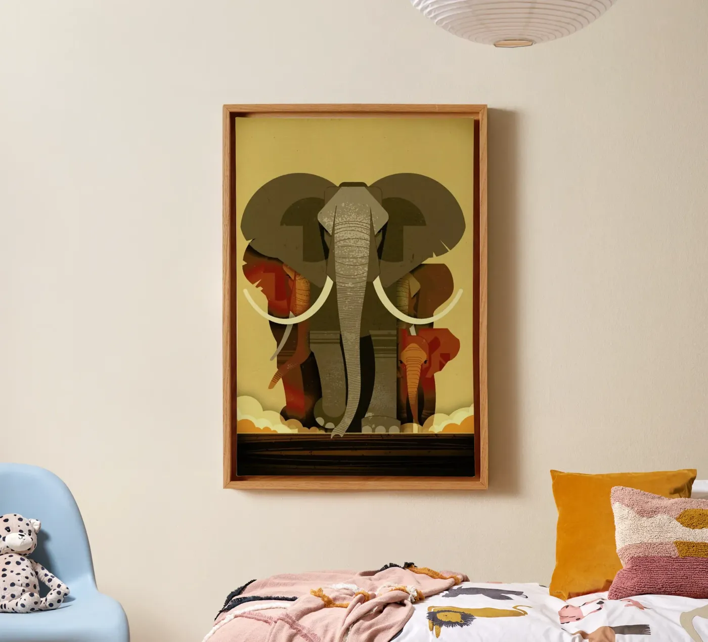 Elephants tela da Dieter Braun