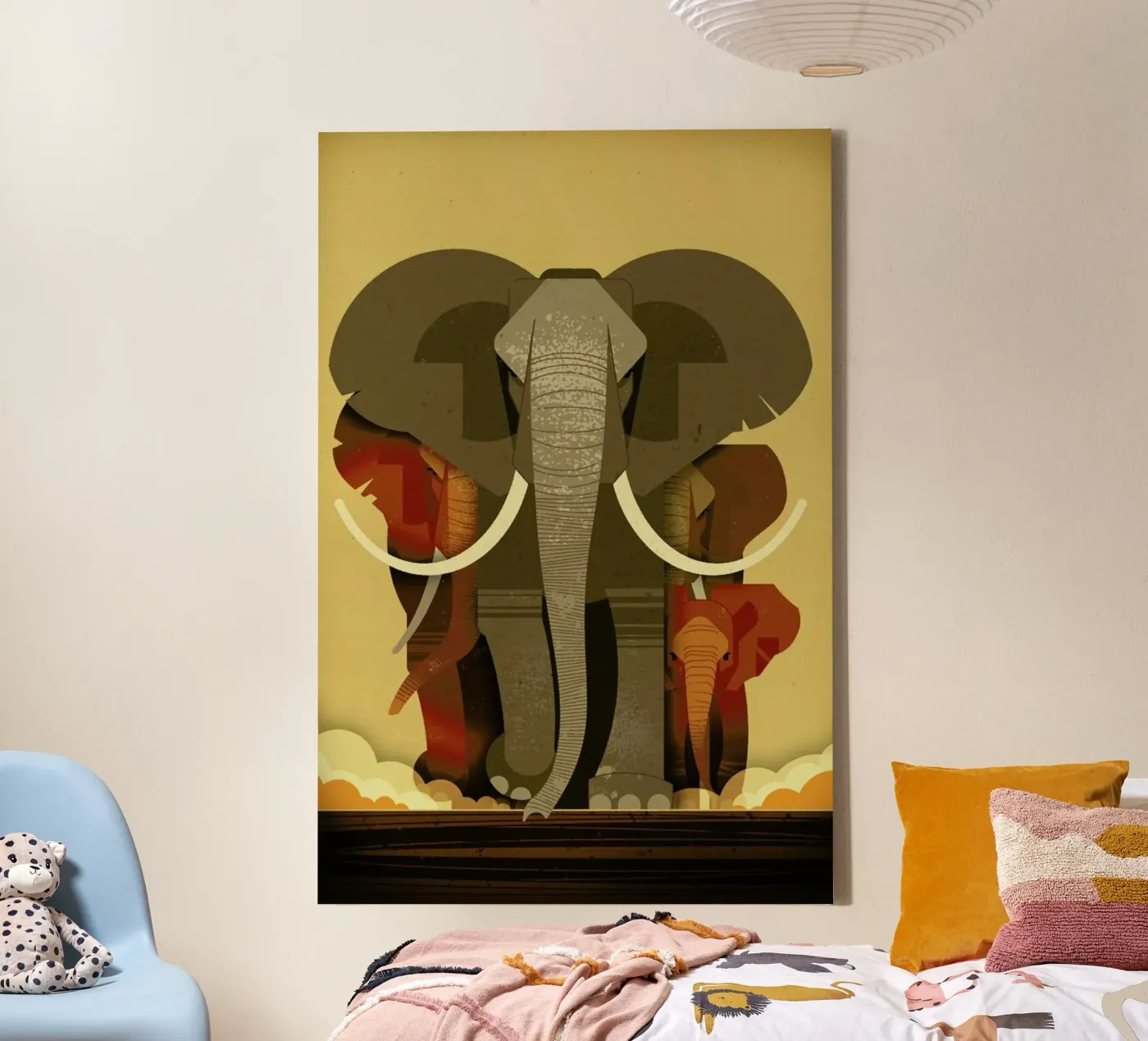 Elephants tela da Dieter Braun