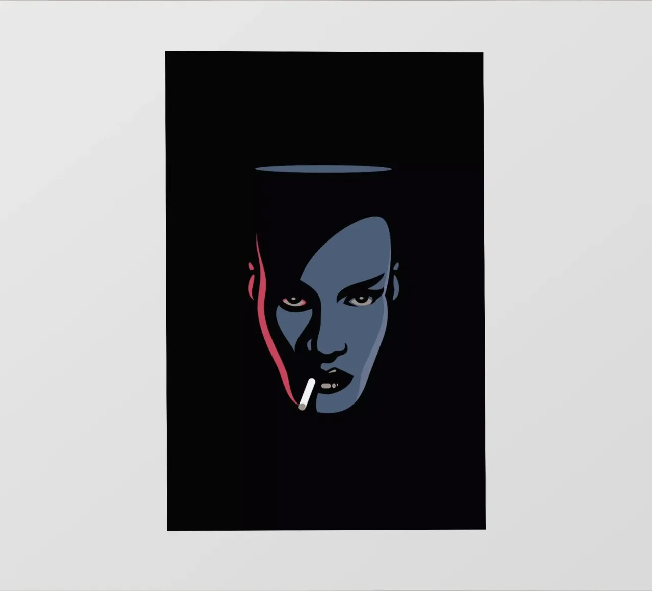 Grace Jones pellicola backlit da Bruno Morphet
