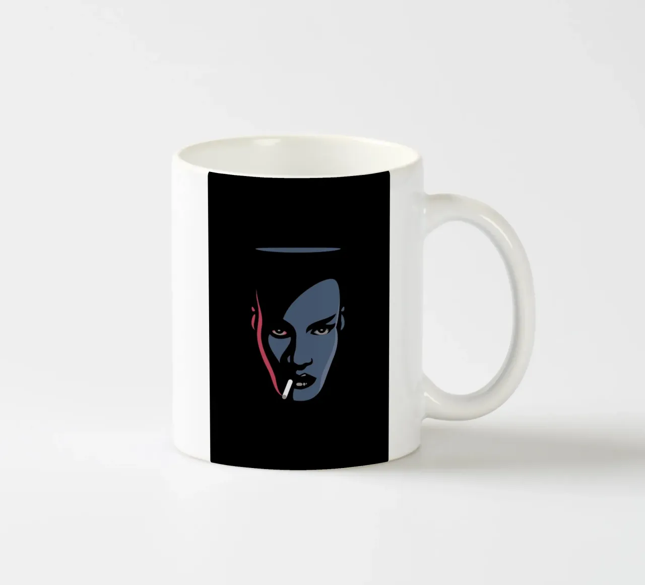 Grace Jones tazza in ceramica da Bruno Morphet