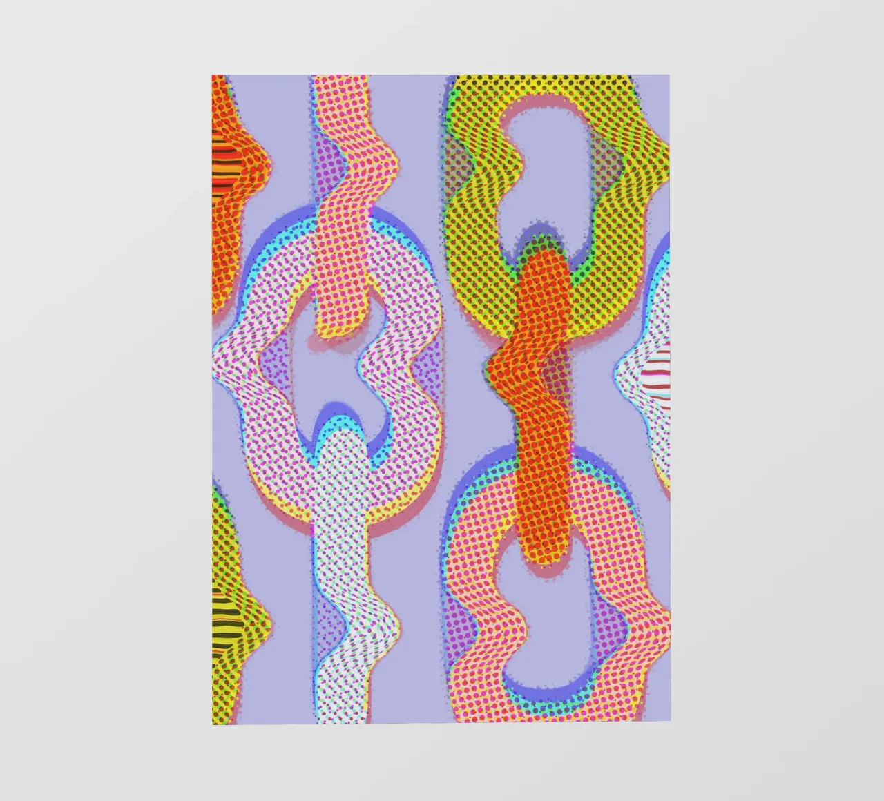 Reazione ritardata telo in pvc da Laura O'Connor