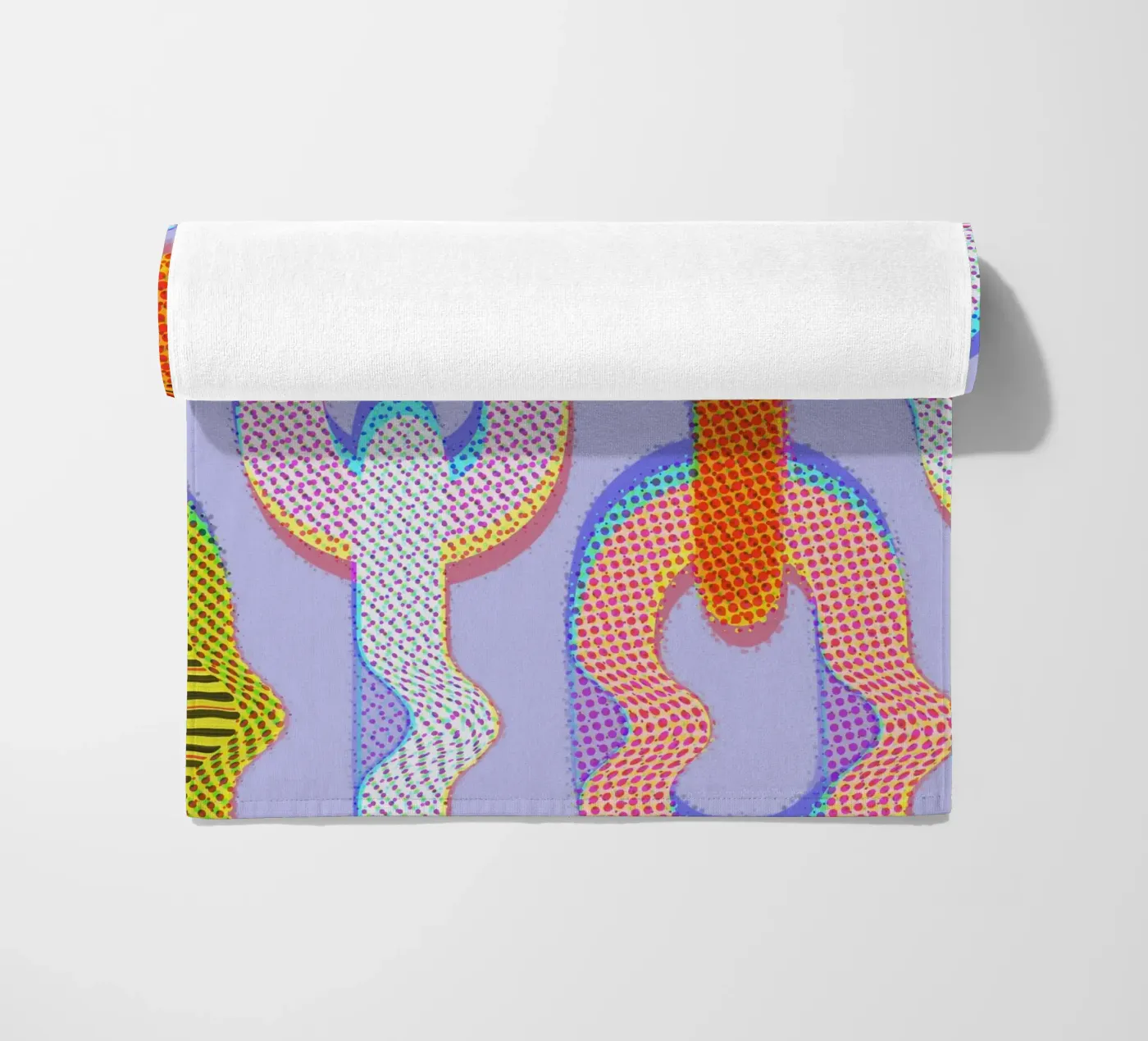 Vertraagde reactie strandhanddoek van Laura O'Connor