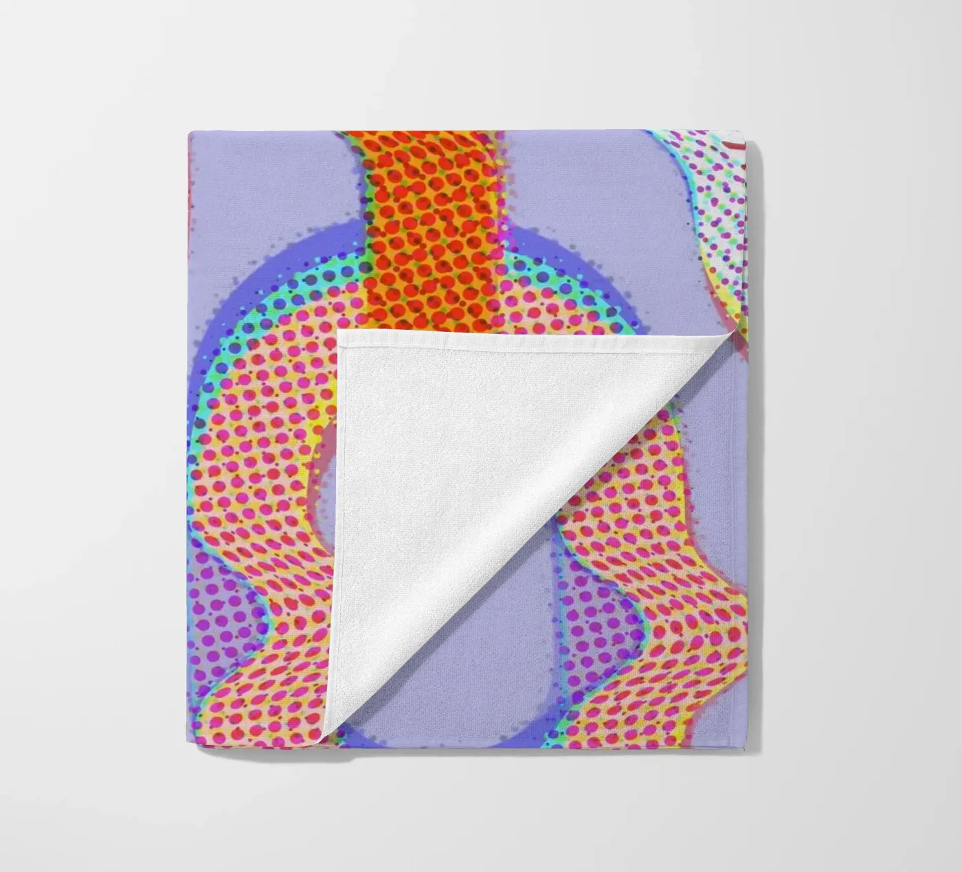 Vertraagde reactie strandhanddoek van Laura O'Connor