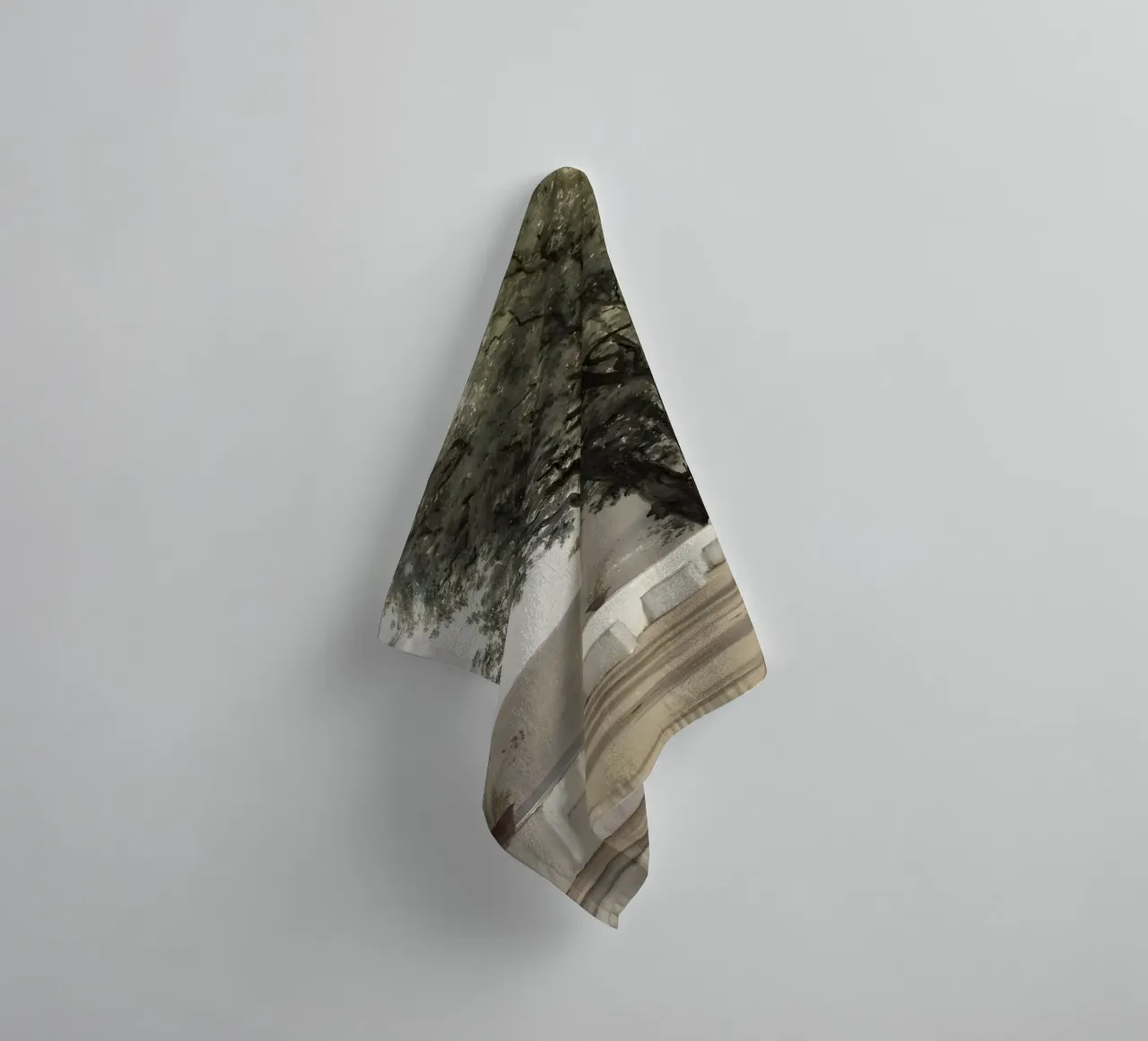 Rørbye : Scène de Sorrente, Âge d'or danois, Méditerranée serviette de bain de NorwesClub