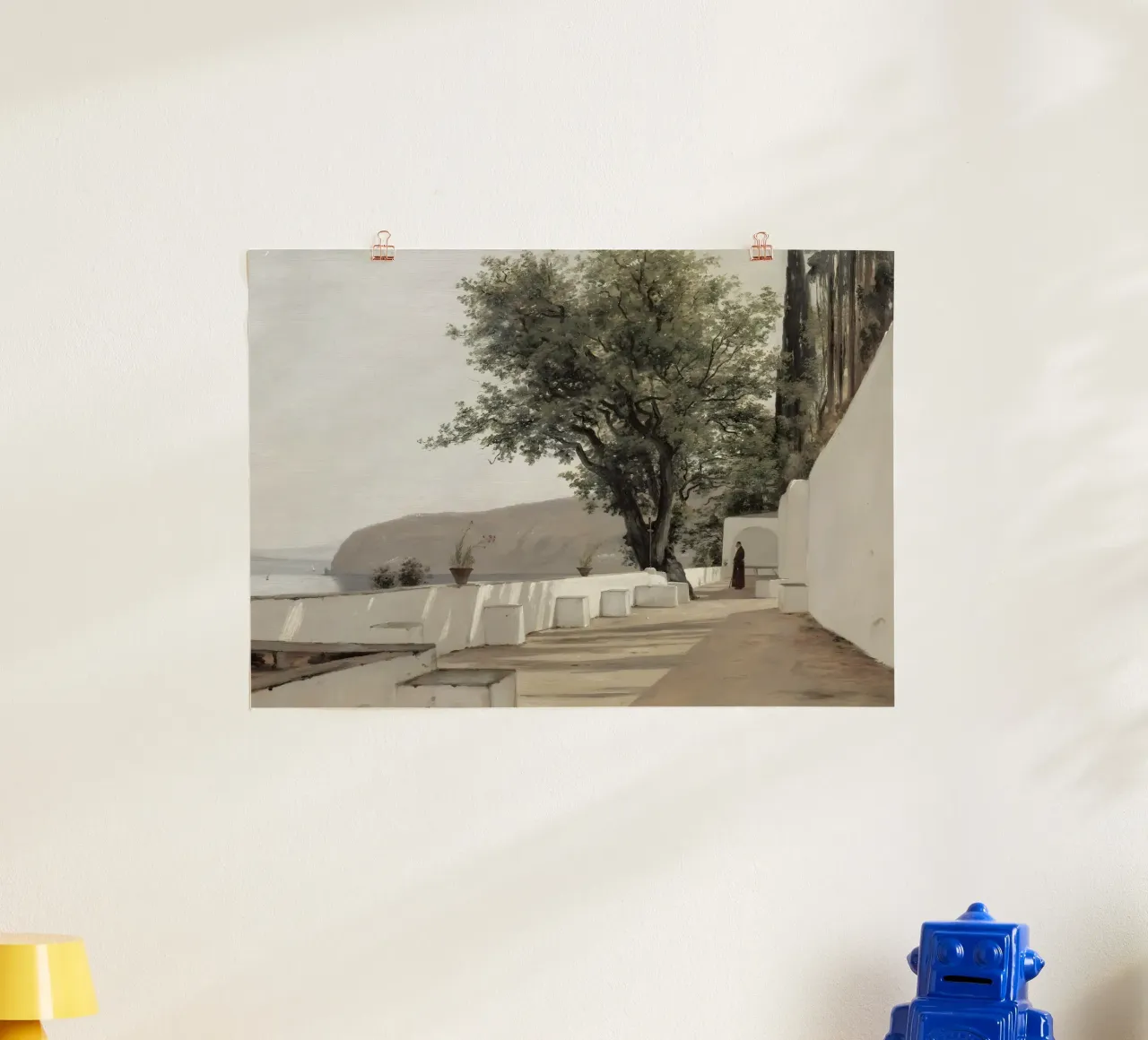 Rørbye : Scène de Sorrente, Âge d'or danois, Méditerranée hahnemühle de NorwesClub