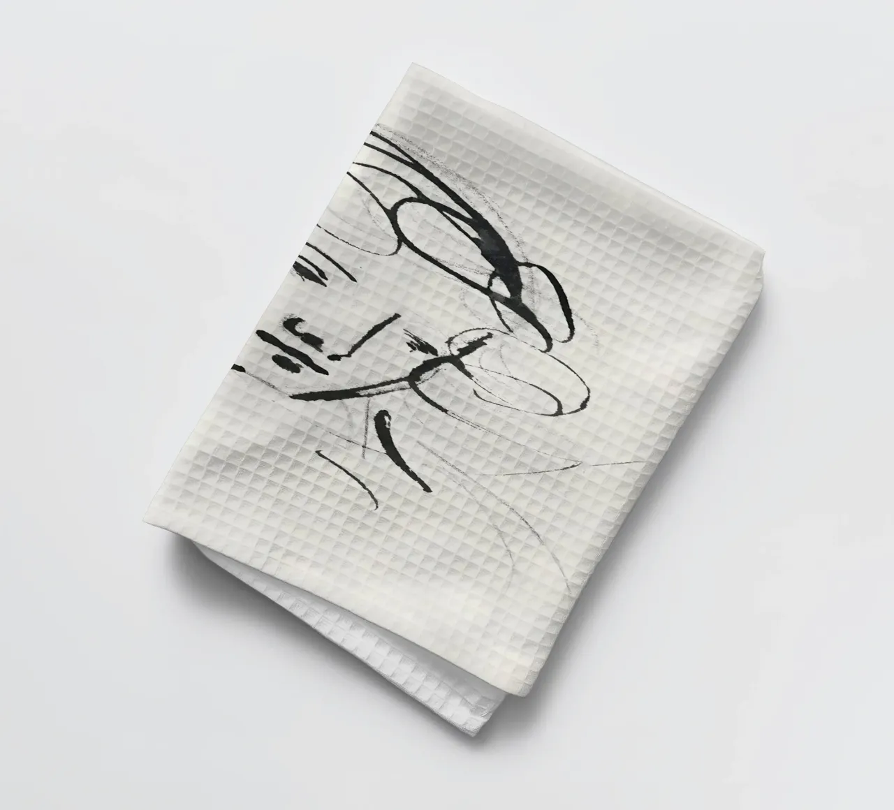 Stile Matisse: ritratto espressivo, linea d'arte modernista canovaccio da cucina da NorwesClub