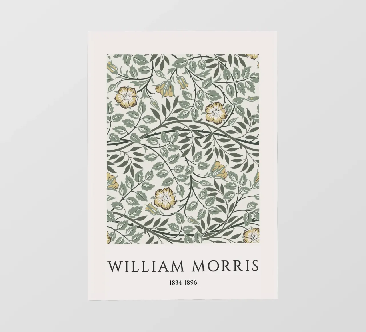 William Morris: Arts & Crafts floreale, modello vintage telo in pvc da NorwesClub