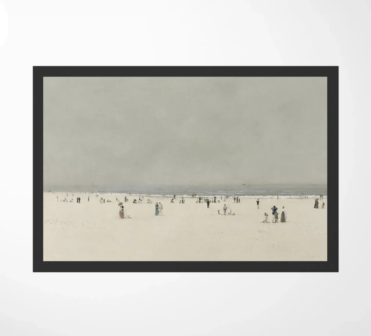 Grimshaw: Sabbia, mare e cielo, Costa vittoriana, scena di spiaggia zerbino da NorwesClub