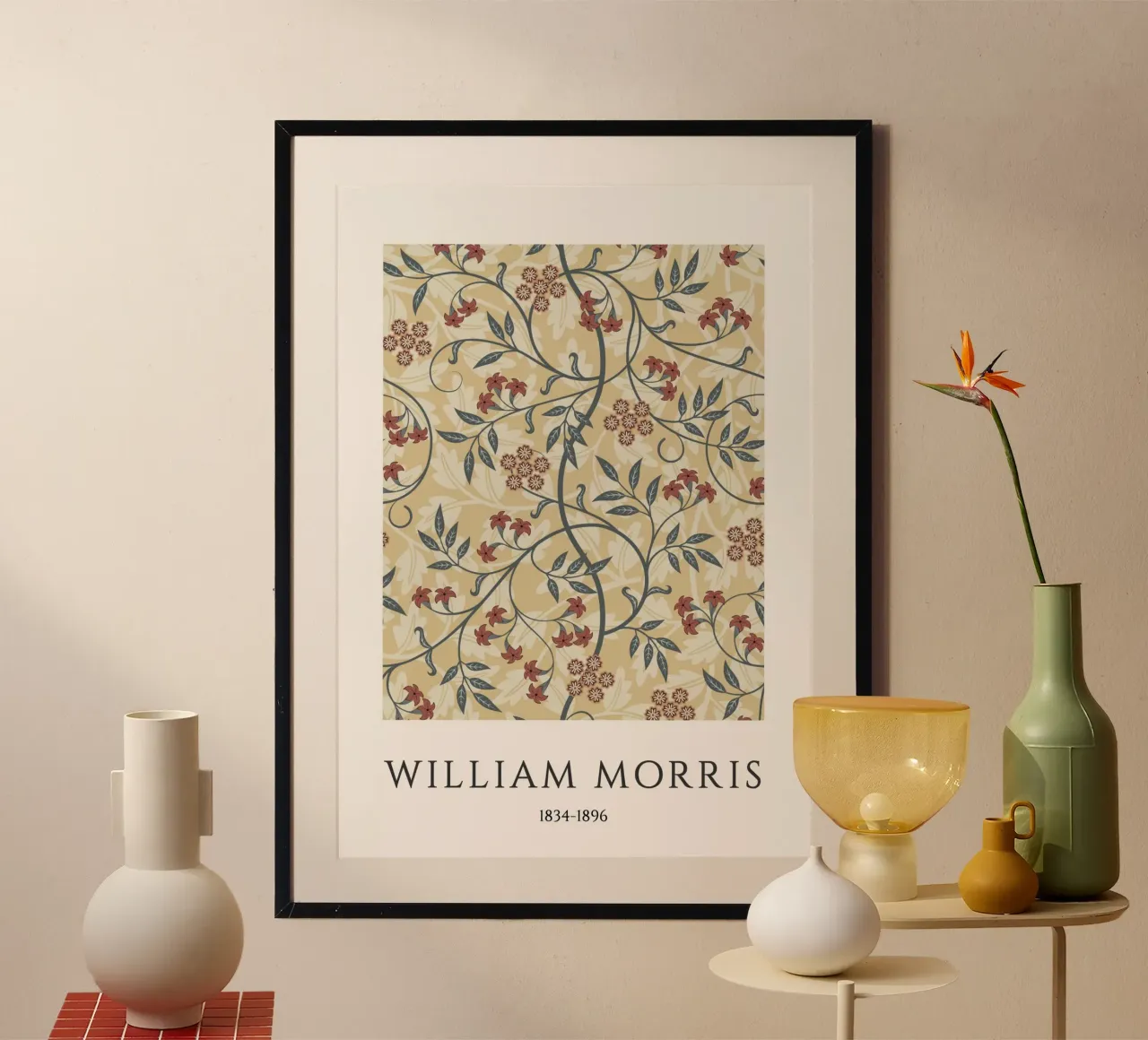 William Morris: Arts & Crafts floreale, botanico d'epoca carta hahnemühle da NorwesClub