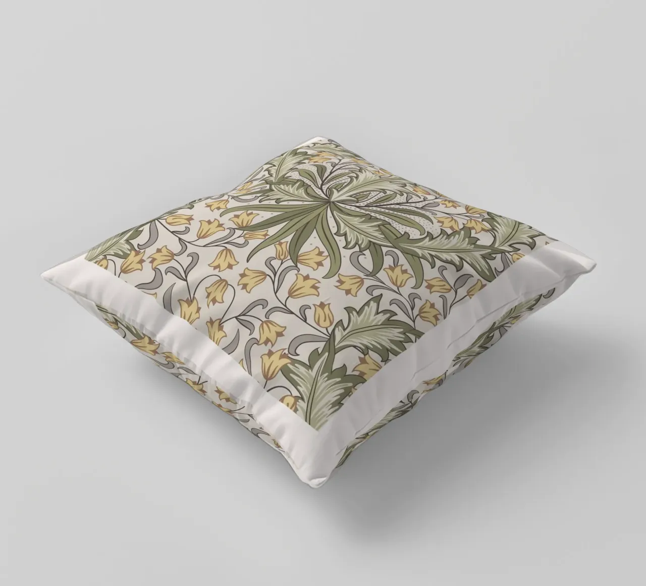 William Morris: Patrón Harebell, Arts & Crafts Floral cojín de NorwesClub