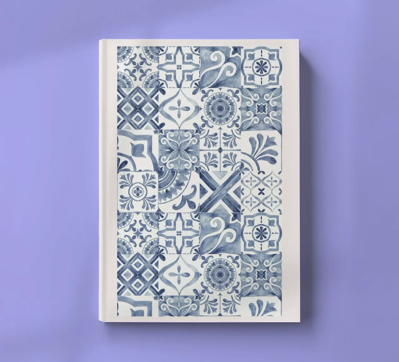 Mokaky Azulejo, piastrella ad acquerello, stampa mediterranea diario da NorwesClub