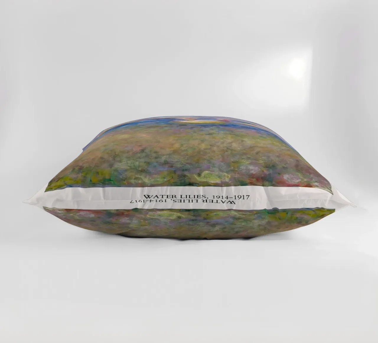 Ninfee di Monet, manifesto di una mostra di impressionisti cuscino da NorwesClub