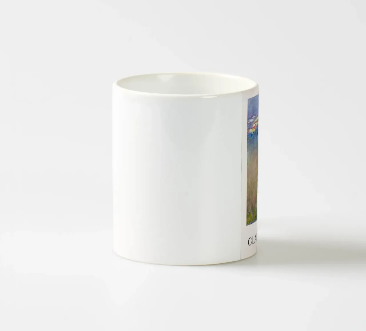 Ninfee di Monet, manifesto di una mostra di impressionisti tazza in ceramica da NorwesClub