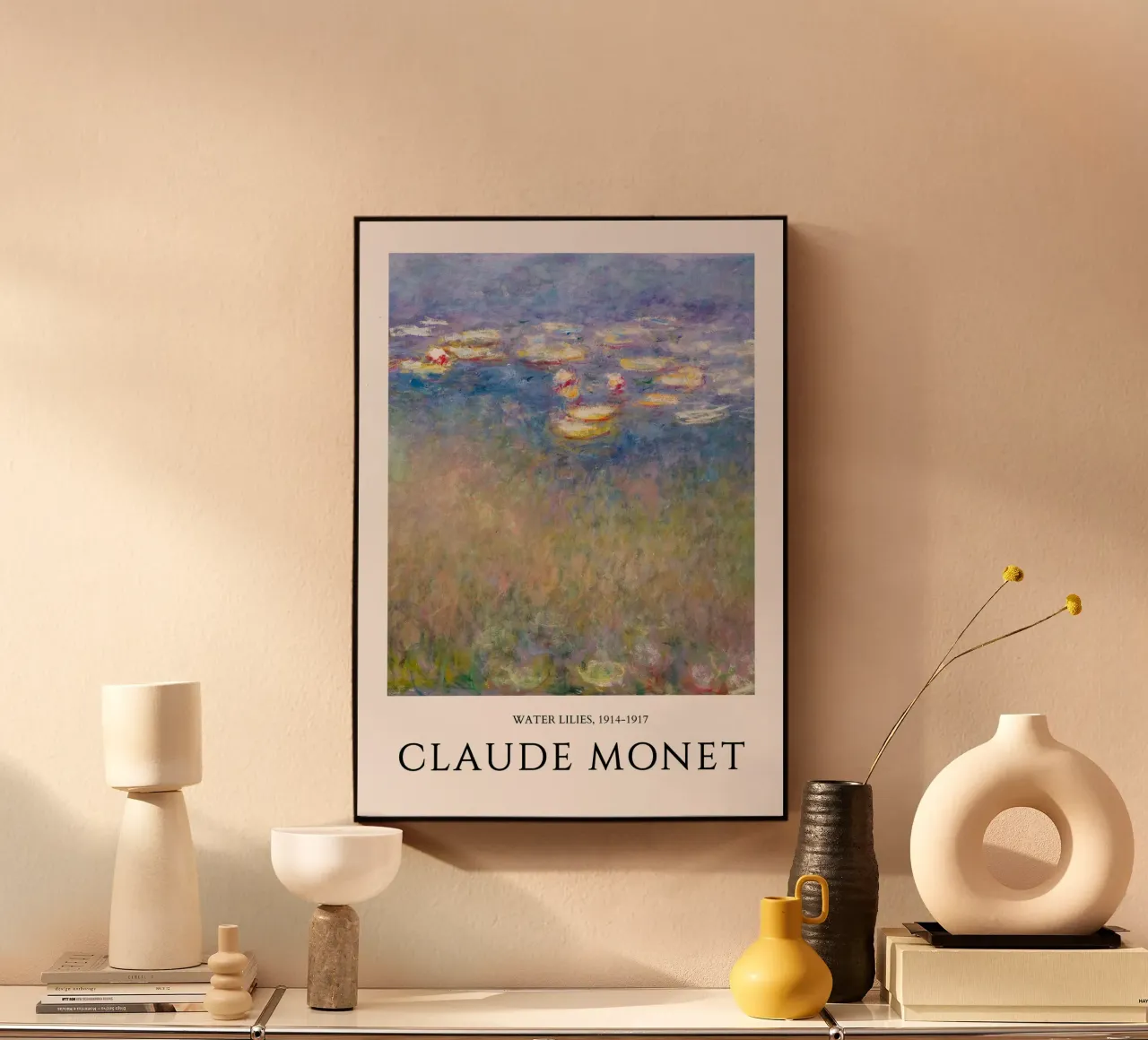Ninfee di Monet, manifesto di una mostra di impressionisti plexiglass da NorwesClub