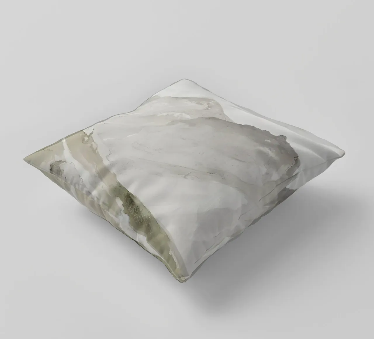 Il Wasatch Range di Ruskin, Light Academia Mountain Art cuscino da NorwesClub
