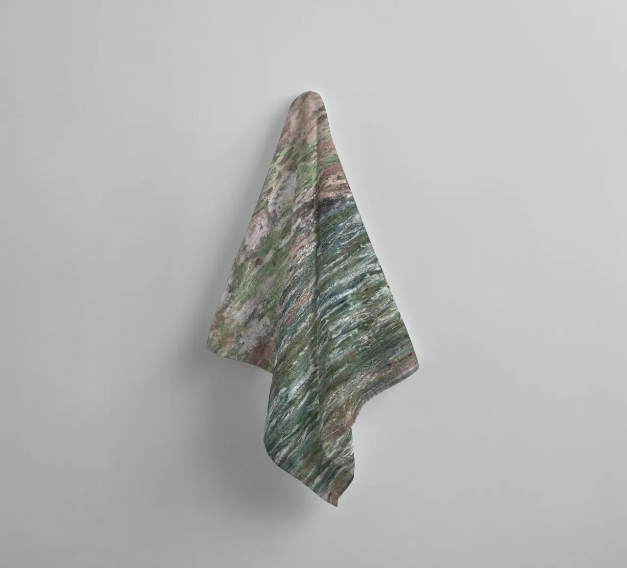 Il fiume Creuse di Monet, un paesaggio impressionista a tinte forti asciugamano da bagno da NorwesClub