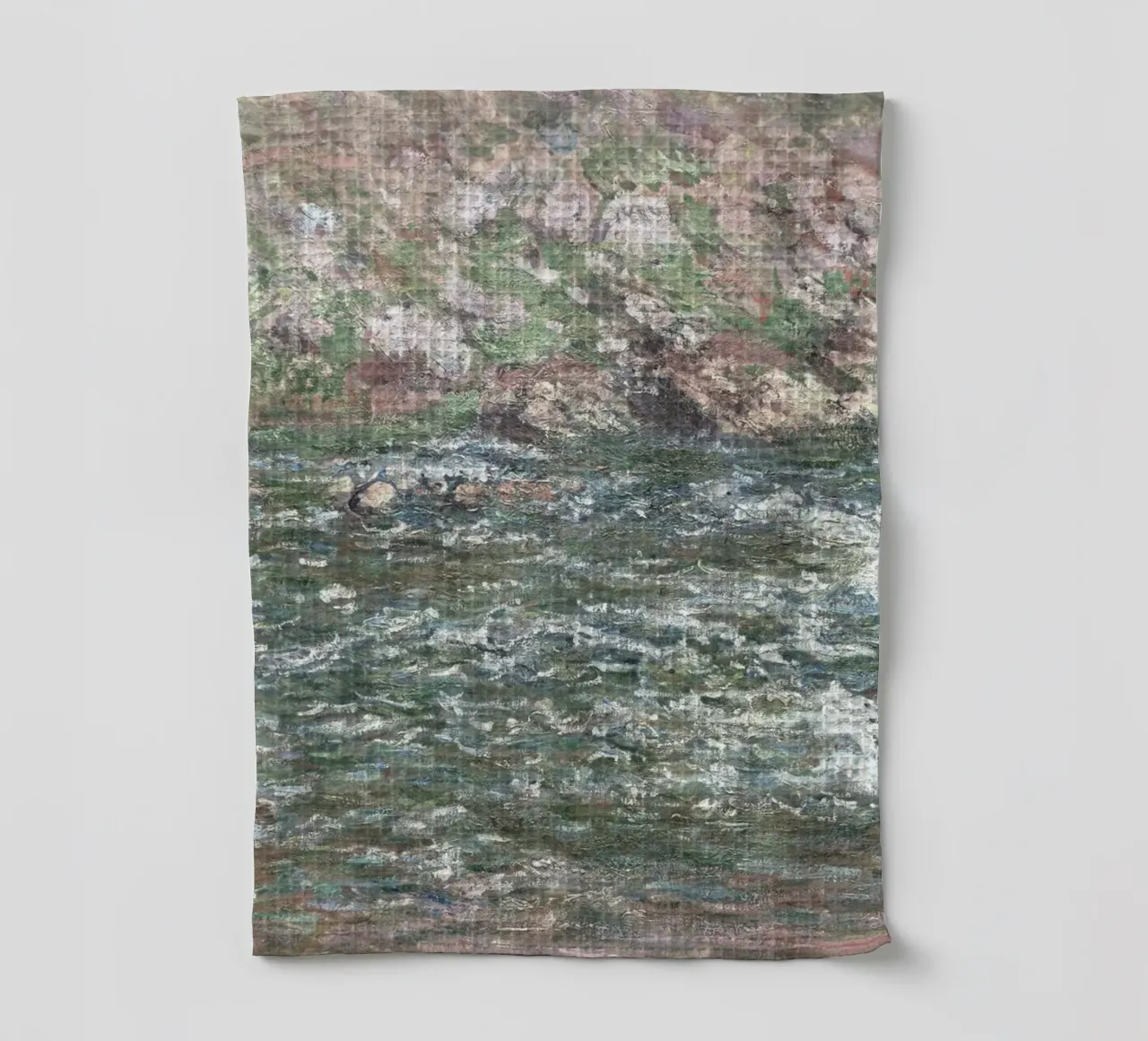 Il fiume Creuse di Monet, un paesaggio impressionista a tinte forti canovaccio da cucina da NorwesClub