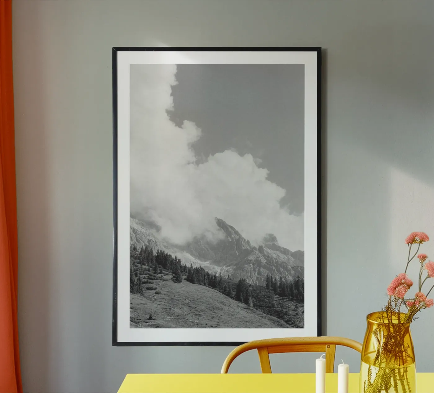 Clouds Forming 3 poster by Nur Mut