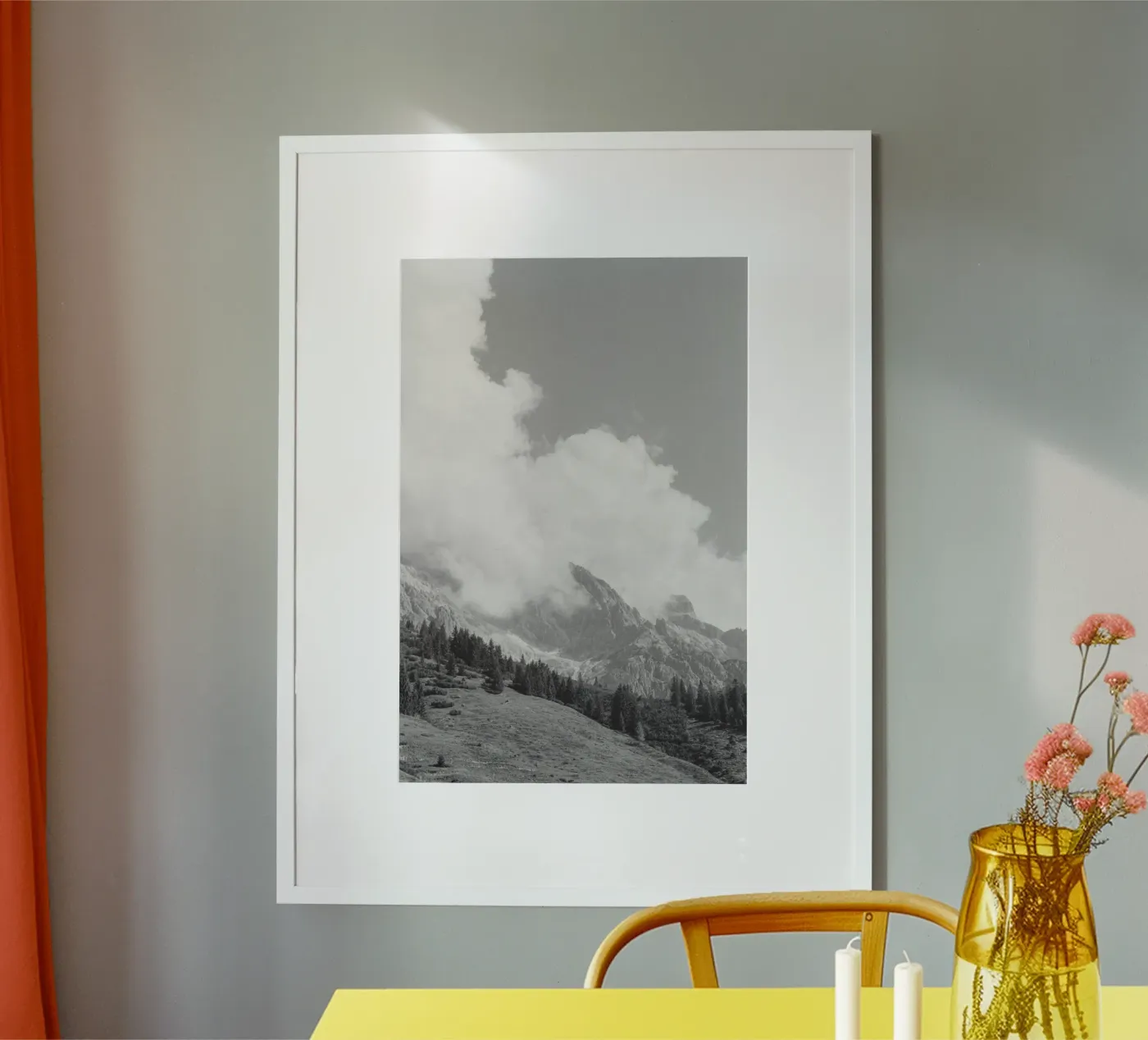 Clouds Forming 3 poster by Nur Mut