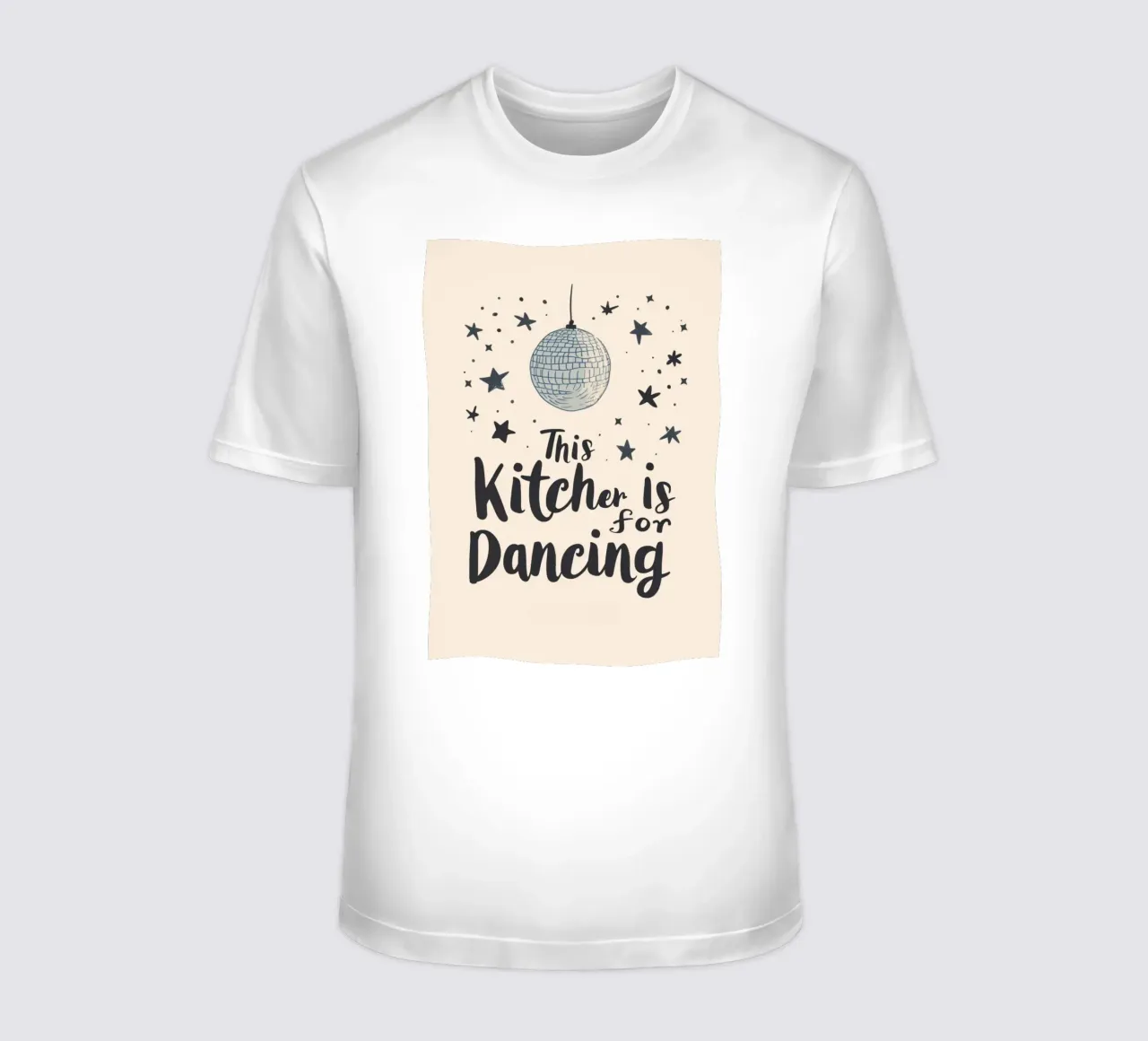 "Diese Küche ist zum Tanzen da" Disco-Ball-Poster - Fun Home D T-Shirt von NorwesClub