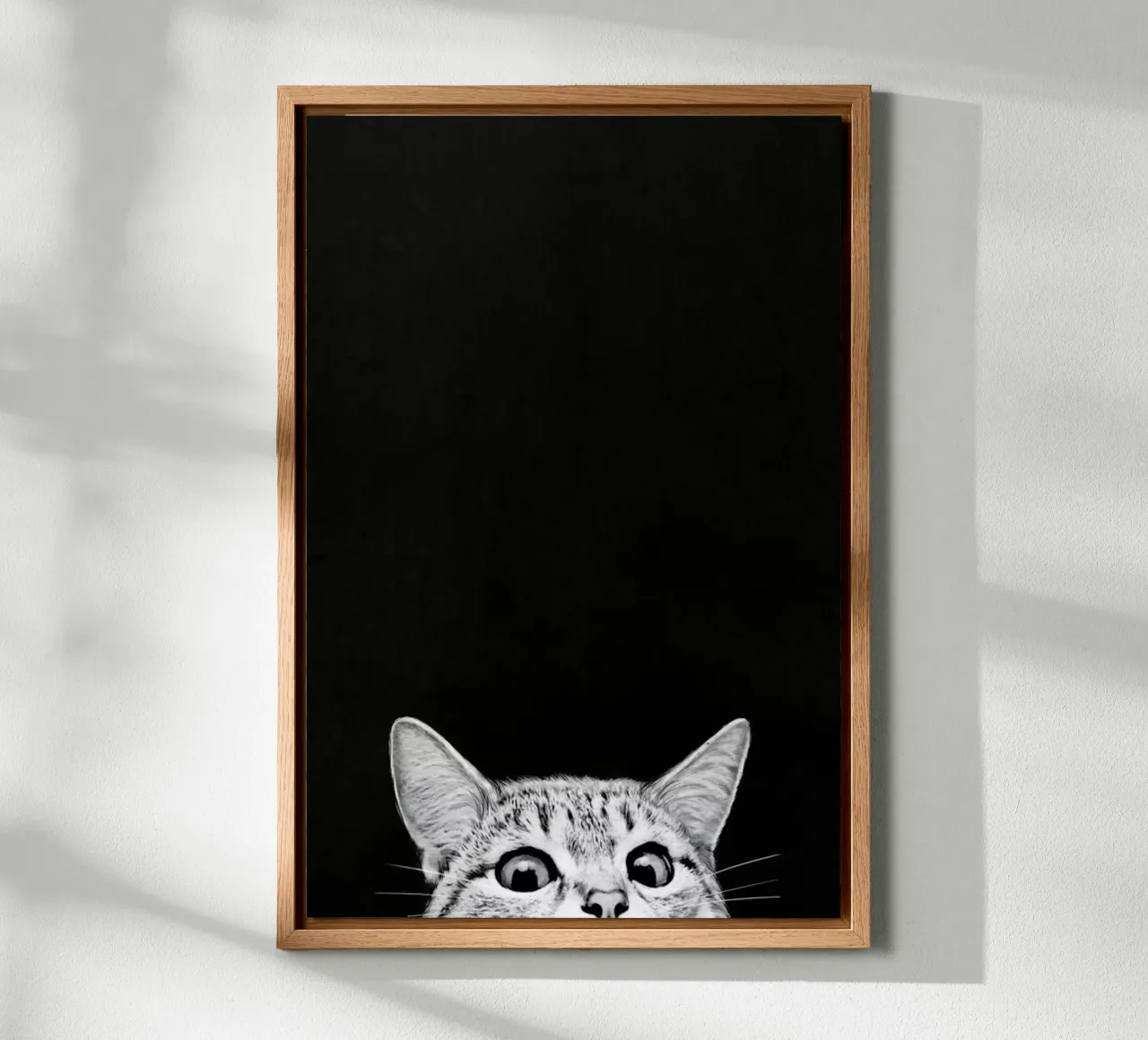 You Asleep Yet? tela con Cornice a cassetta da Laura Graves
