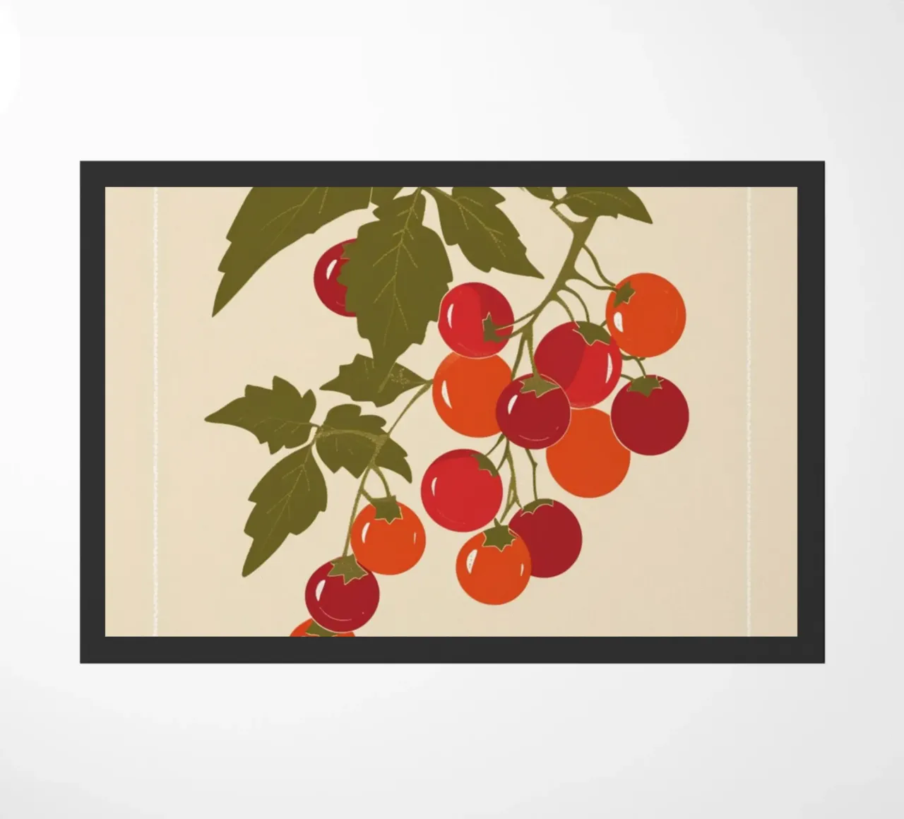 Poster botanico "Pomodoro Napoli" - Arte in cucina zerbino da NorwesClub