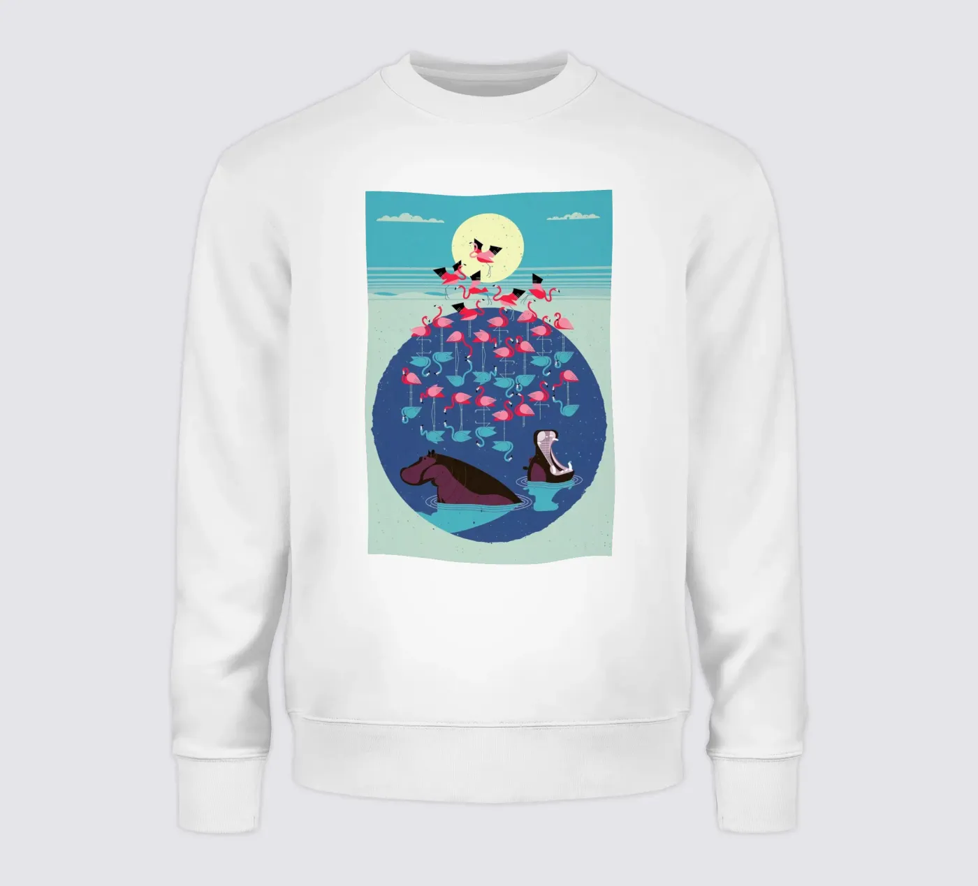 Flamingos felpa da Dieter Braun