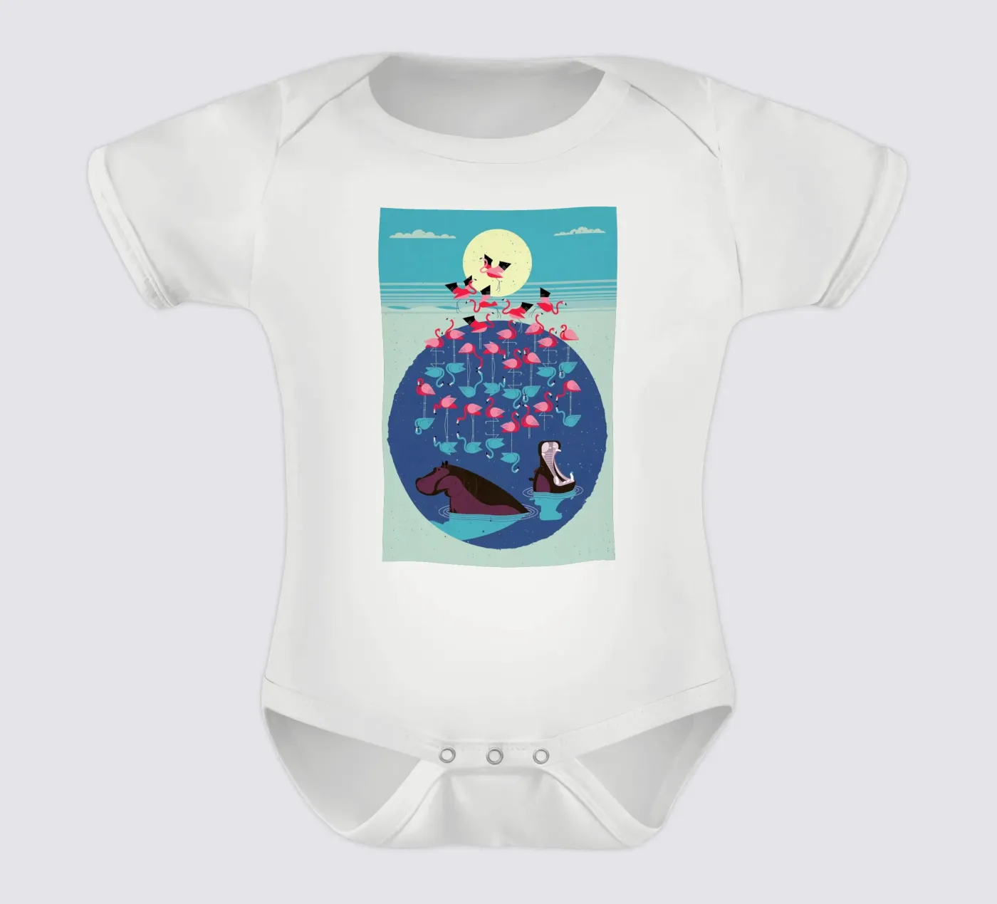 Flamingos body bébé de Dieter Braun