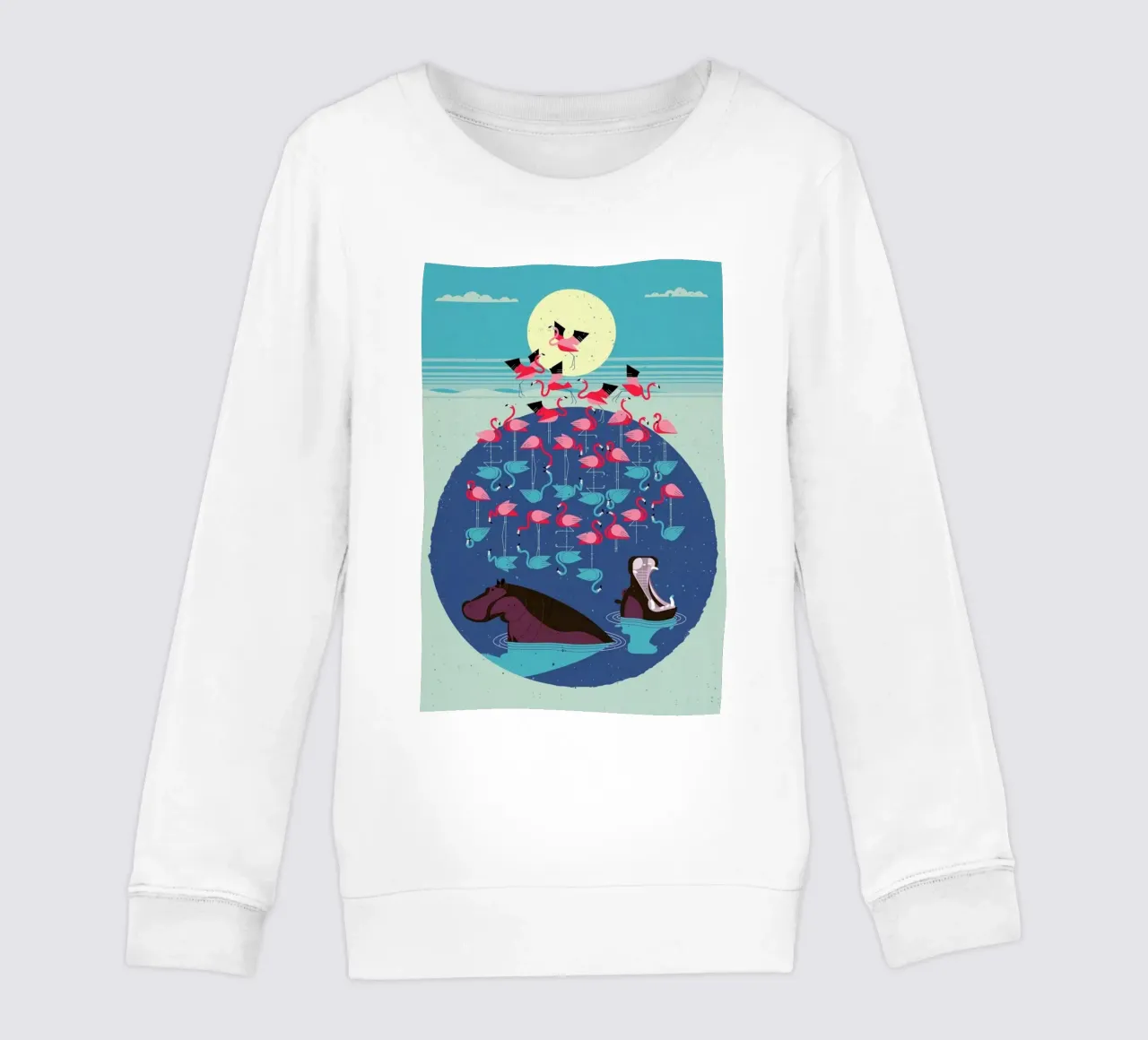 Flamingos felpa bambino da Dieter Braun