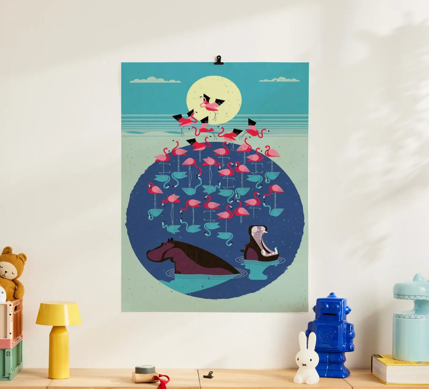 Flamingos poster da Dieter Braun