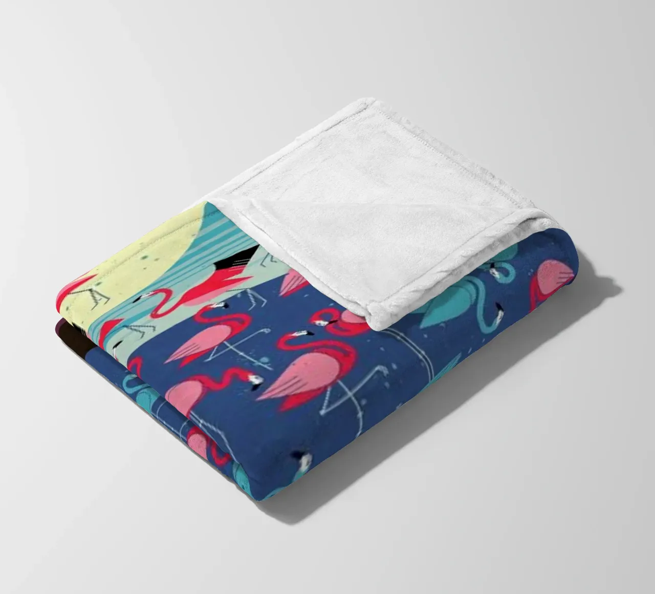 Flamingos coperta in pile da Dieter Braun