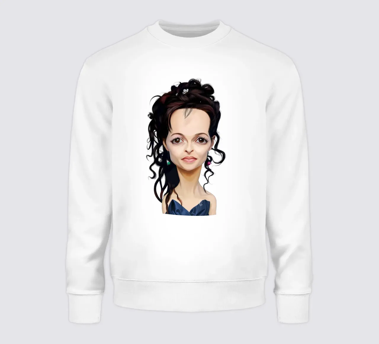 Helena Bonham Carter felpa da Rob Art | Illustration