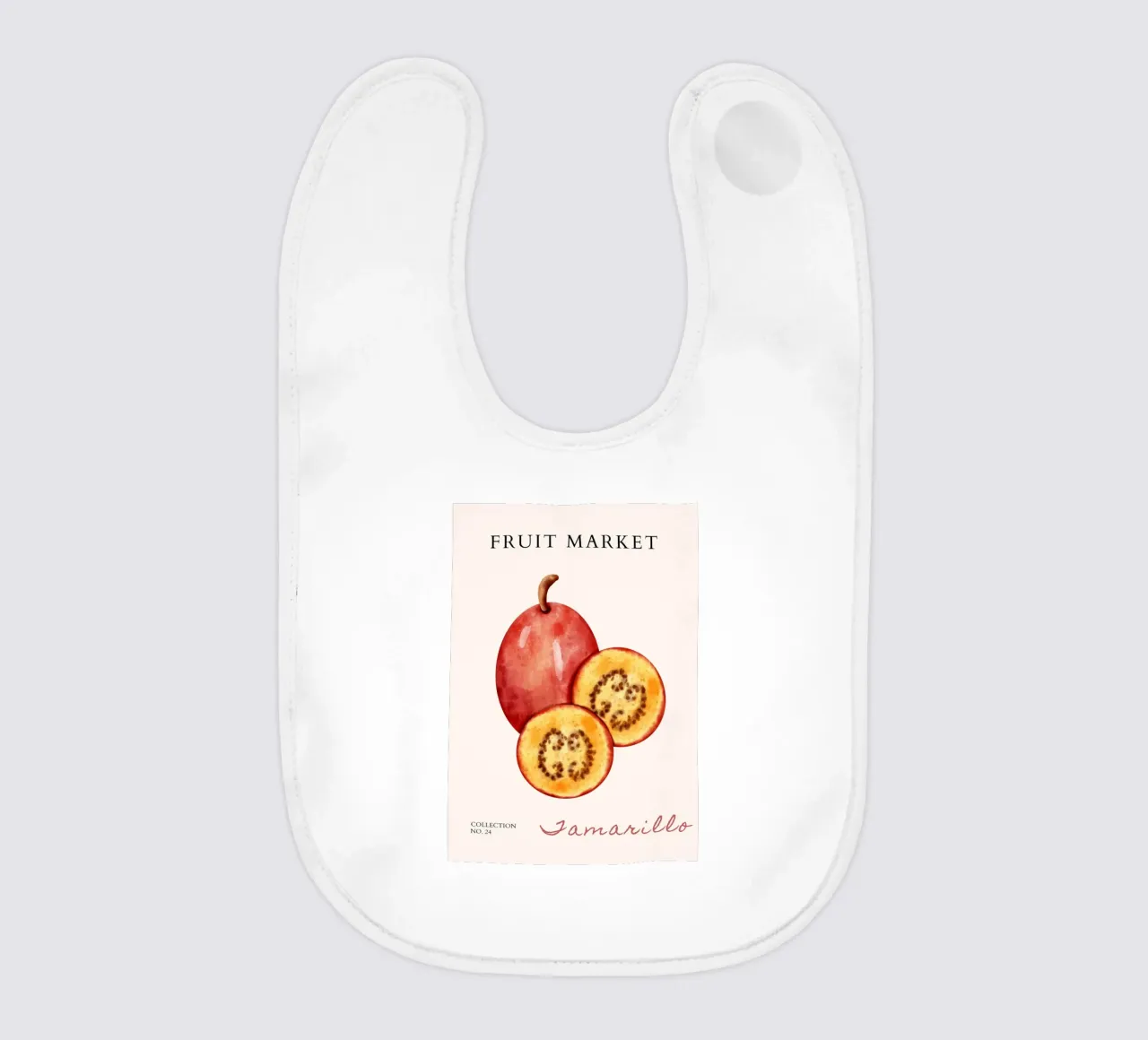 Poster del mercato della frutta di Tamarillo - Acquerello botanico - K bavaglino da NorwesClub