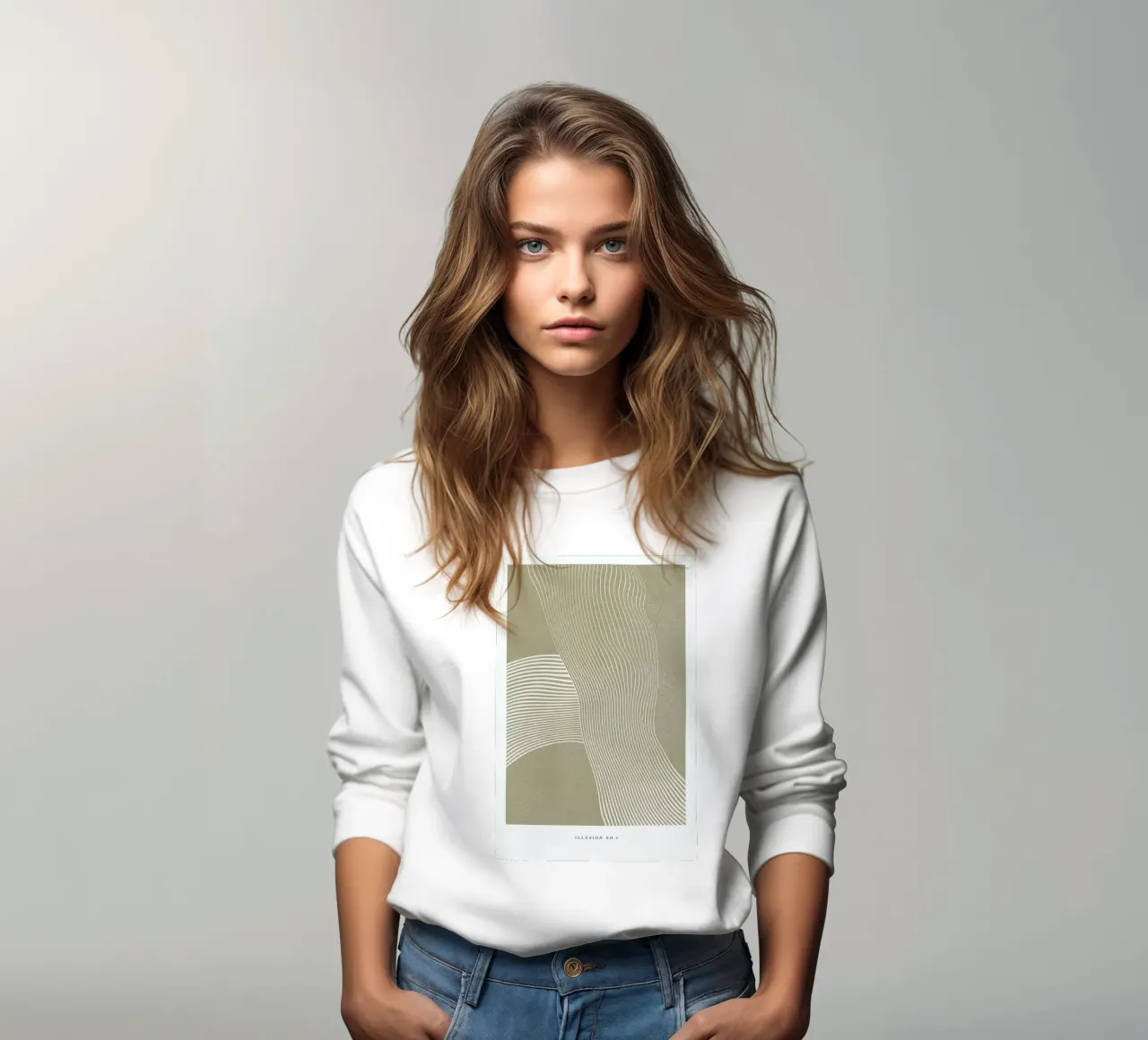 Illusion I sweatshirt by Graphite