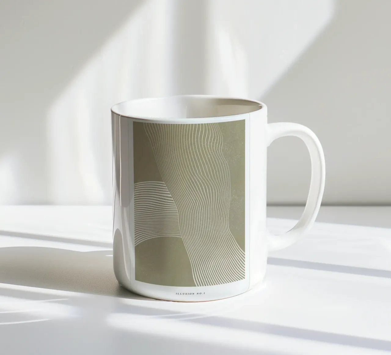 Illusion I tazza in ceramica da Graphite