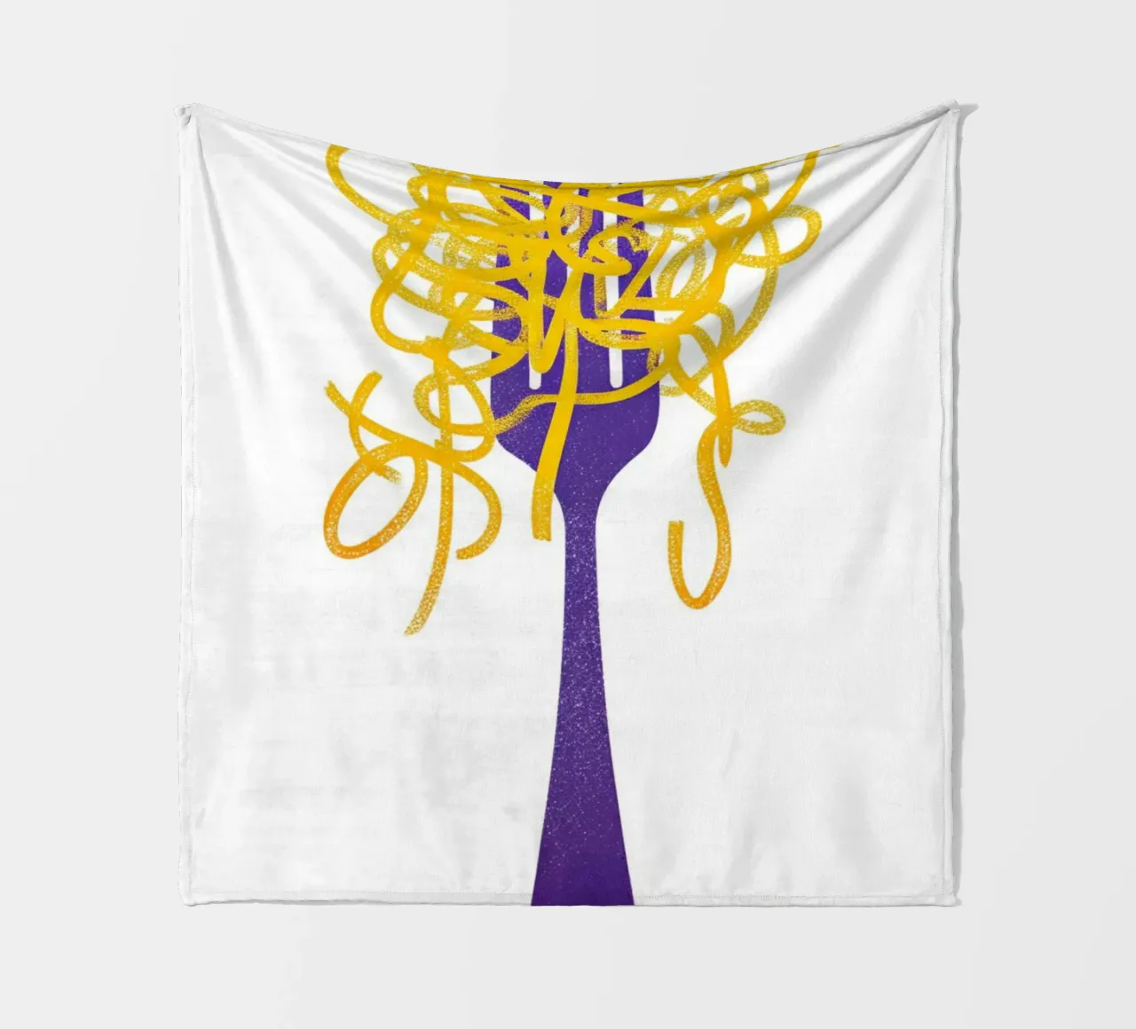 "Eat Spaghetti to Forgetti Your Regretti" Funny Pasta Art coperta in pile da NorwesClub