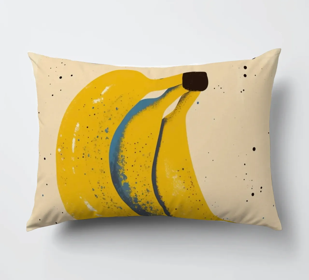 "Oui. Poster Pop Art Banana - Decorazione francese per la cucina cuscino da NorwesClub